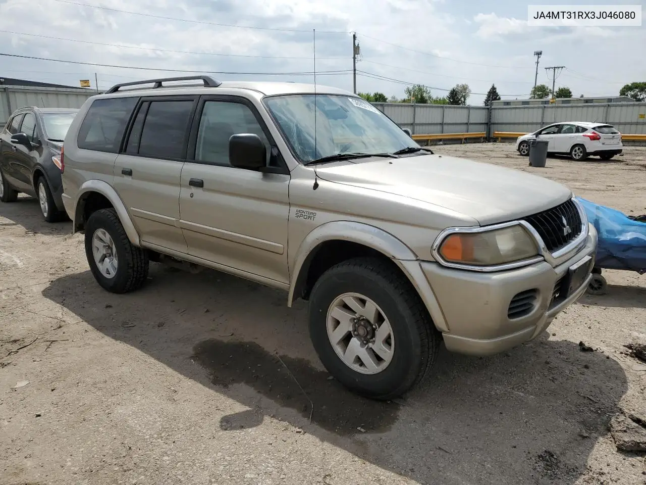 2003 Mitsubishi Montero Sport Xls VIN: JA4MT31RX3J046080 Lot: 56957715