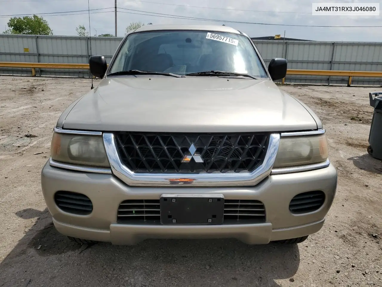 2003 Mitsubishi Montero Sport Xls VIN: JA4MT31RX3J046080 Lot: 56957715