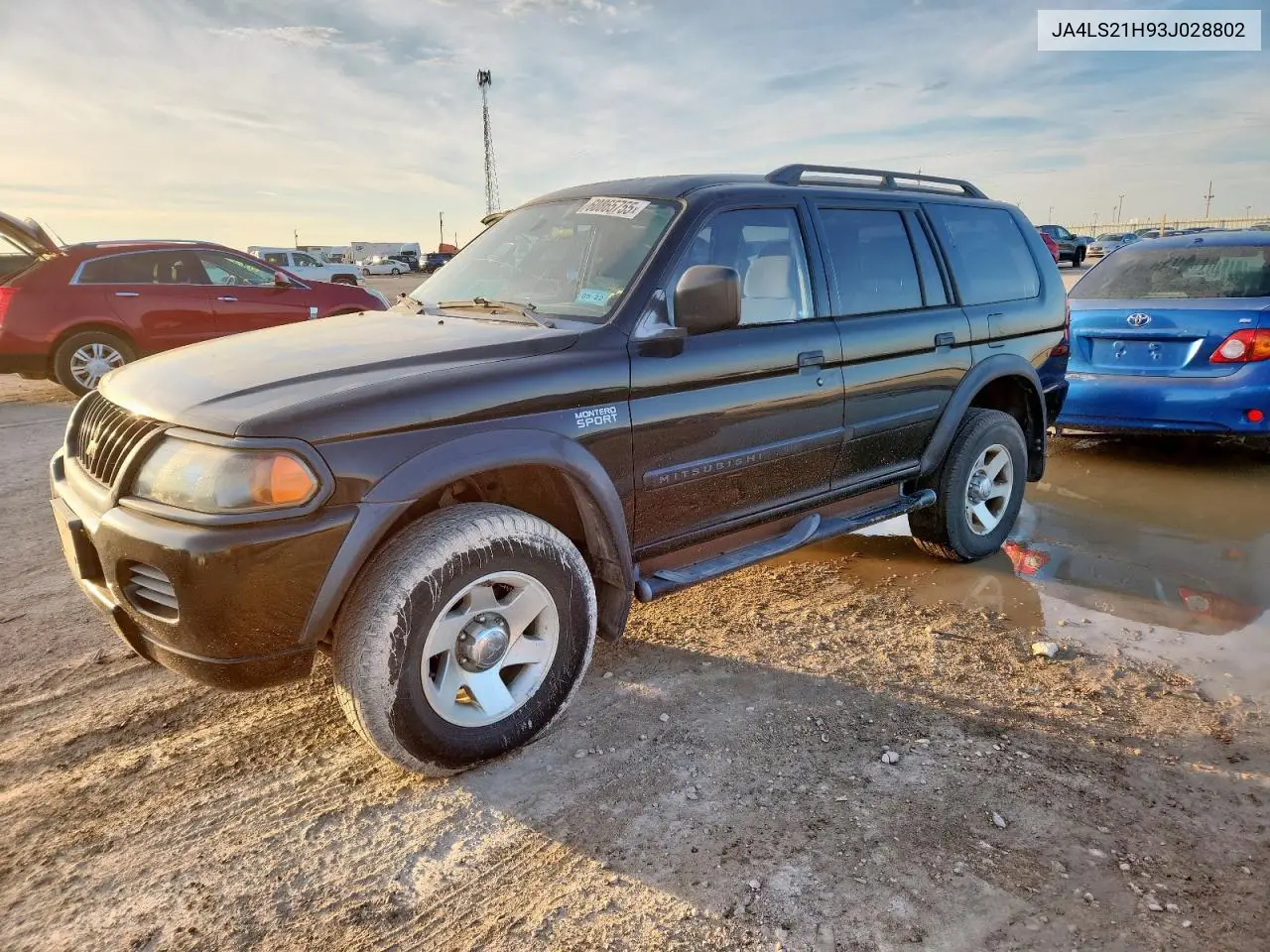 2003 Mitsubishi Montero Sport Es VIN: JA4LS21H93J028802 Lot: 60865755