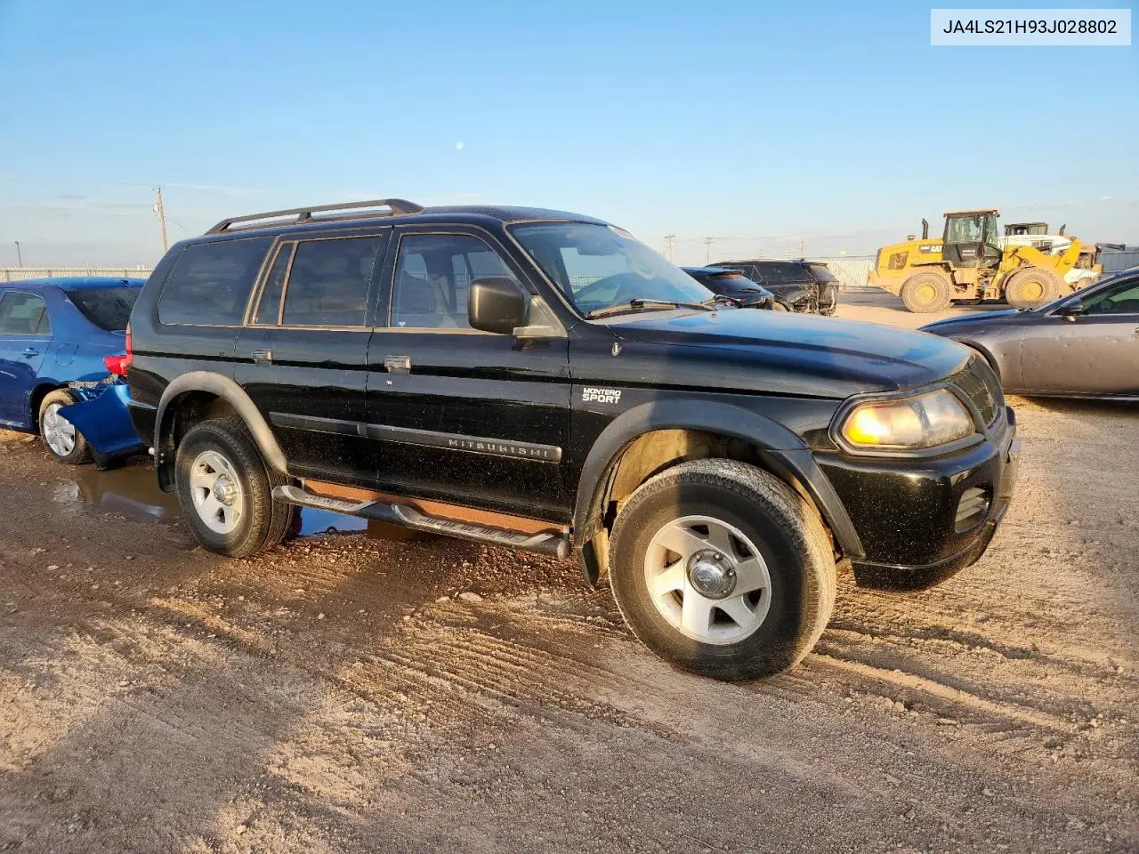 2003 Mitsubishi Montero Sport Es VIN: JA4LS21H93J028802 Lot: 60865755