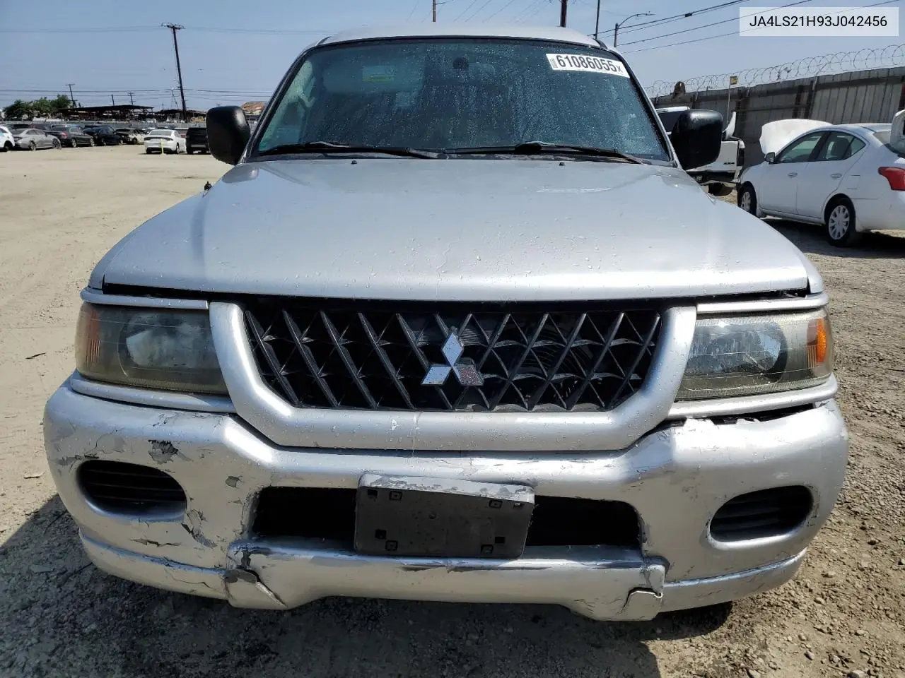 2003 Mitsubishi Montero Sport Es VIN: JA4LS21H93J042456 Lot: 61086055