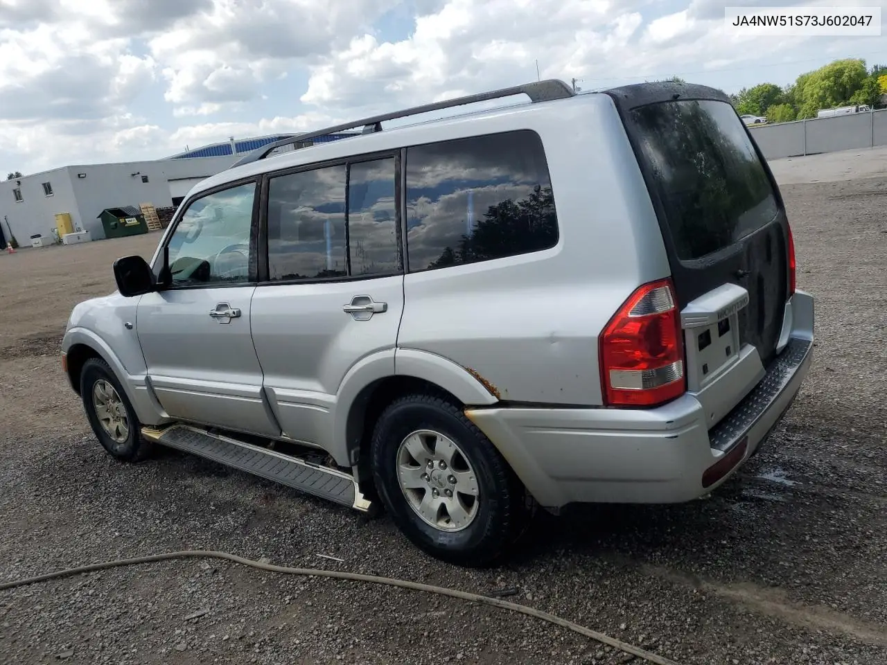 2003 Mitsubishi Montero Limited VIN: JA4NW51S73J602047 Lot: 61428995
