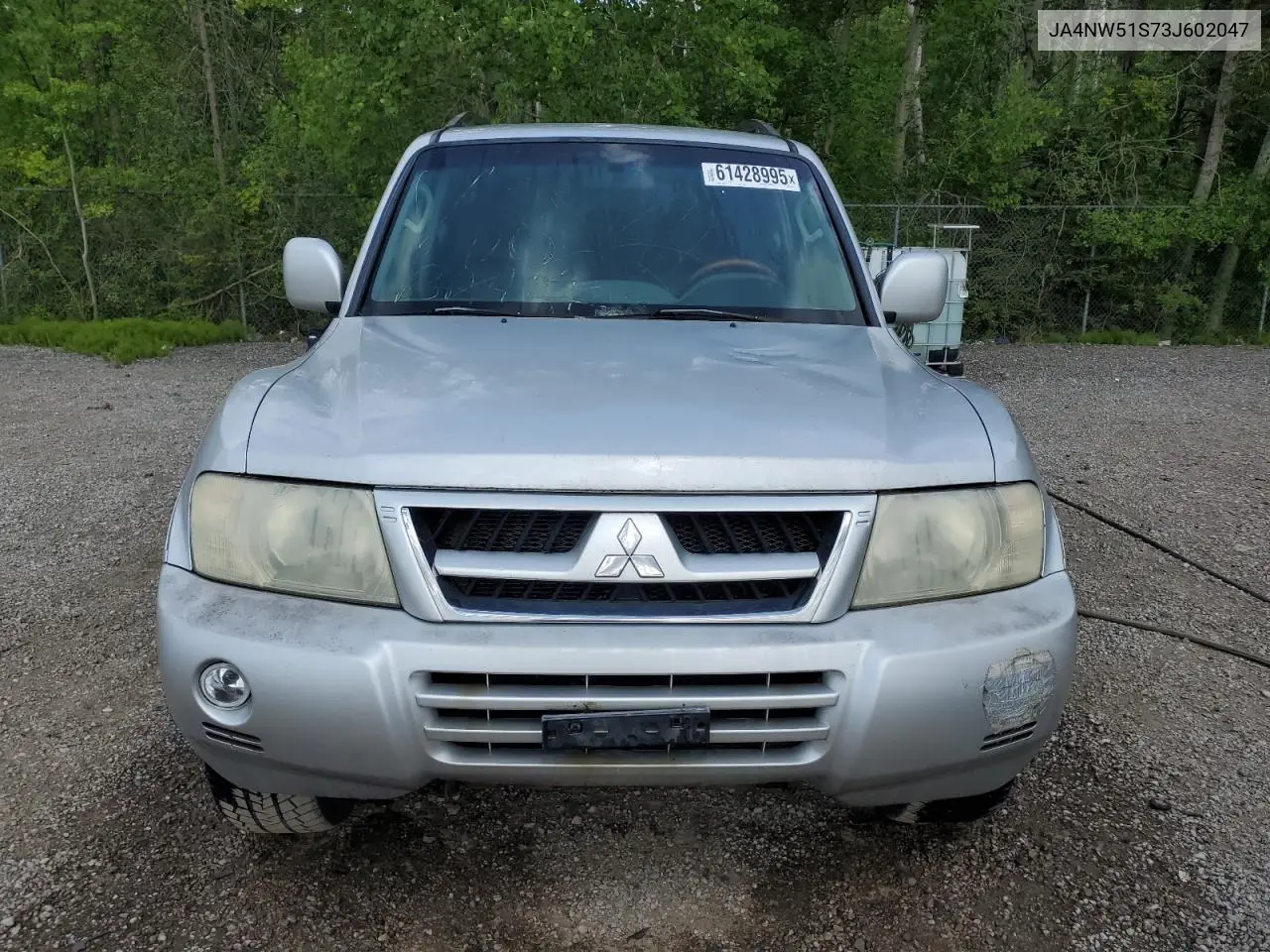 2003 Mitsubishi Montero Limited VIN: JA4NW51S73J602047 Lot: 61428995