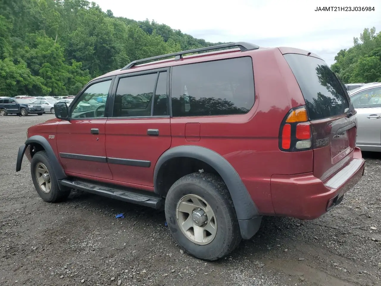 2003 Mitsubishi Montero Sport Es VIN: JA4MT21H23J036984 Lot: 61782825