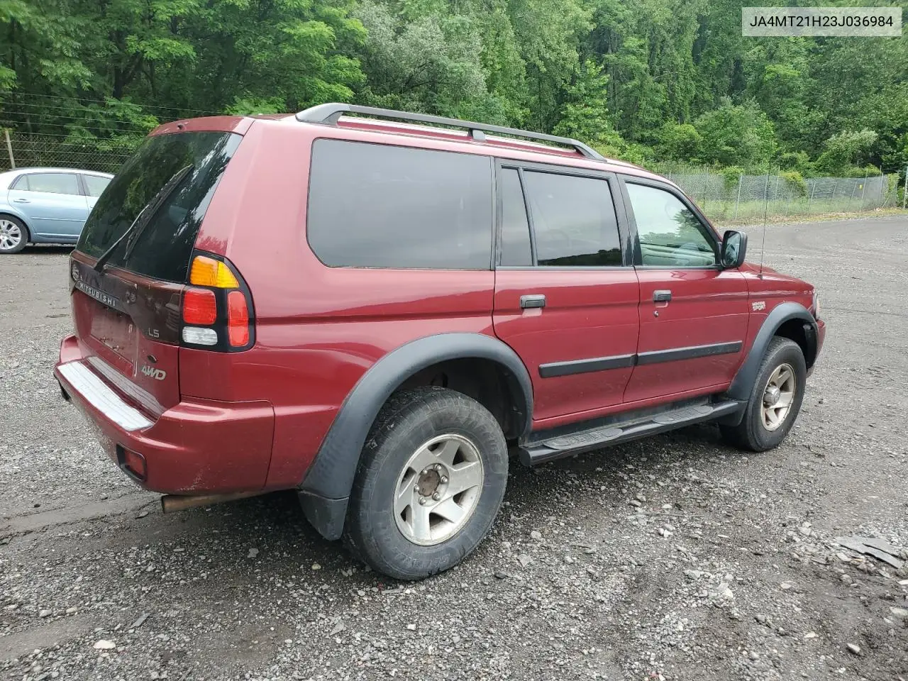 2003 Mitsubishi Montero Sport Es VIN: JA4MT21H23J036984 Lot: 61782825