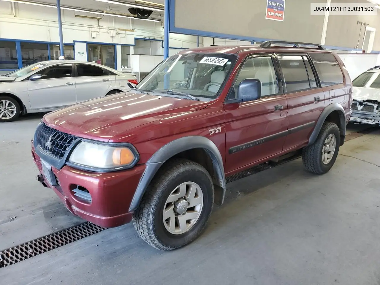 2007 Mitsubishi Montero Sport Es VIN: JA4MT21H13J031503 Lot: 55336295