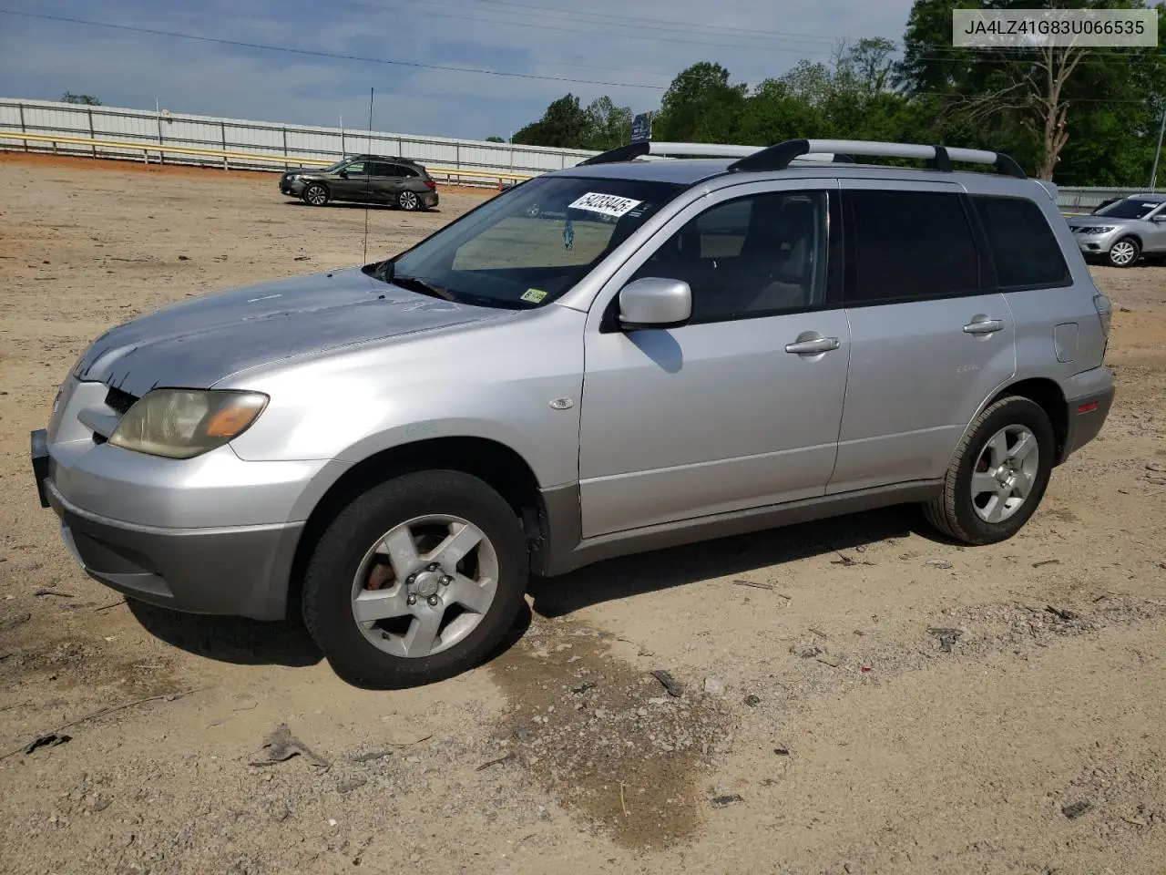 2003 Mitsubishi Outlander Xls VIN: JA4LZ41G83U066535 Lot: 54233445