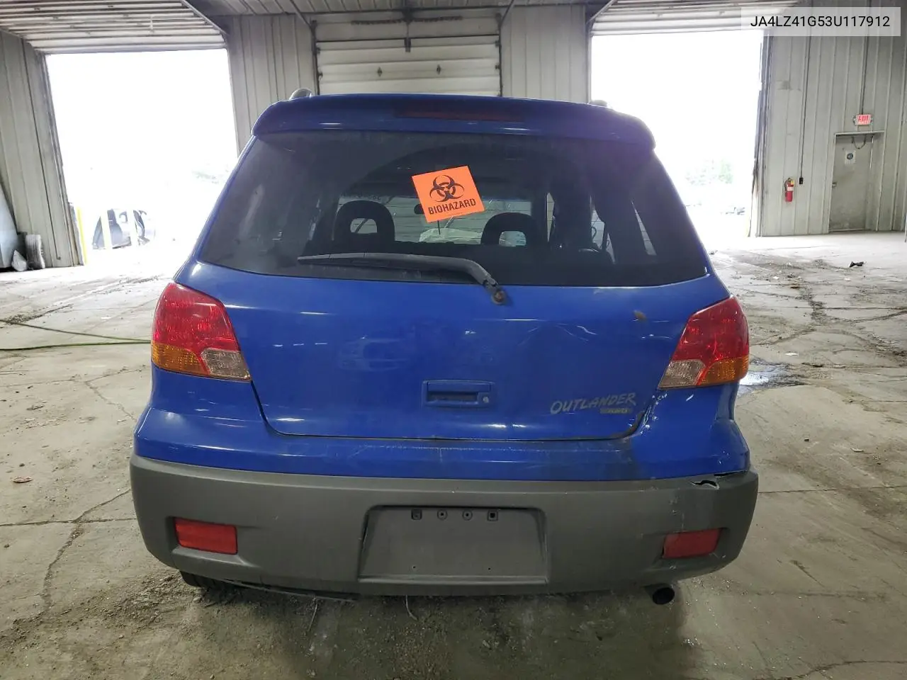2003 Mitsubishi Outlander Xls VIN: JA4LZ41G53U117912 Lot: 55340145