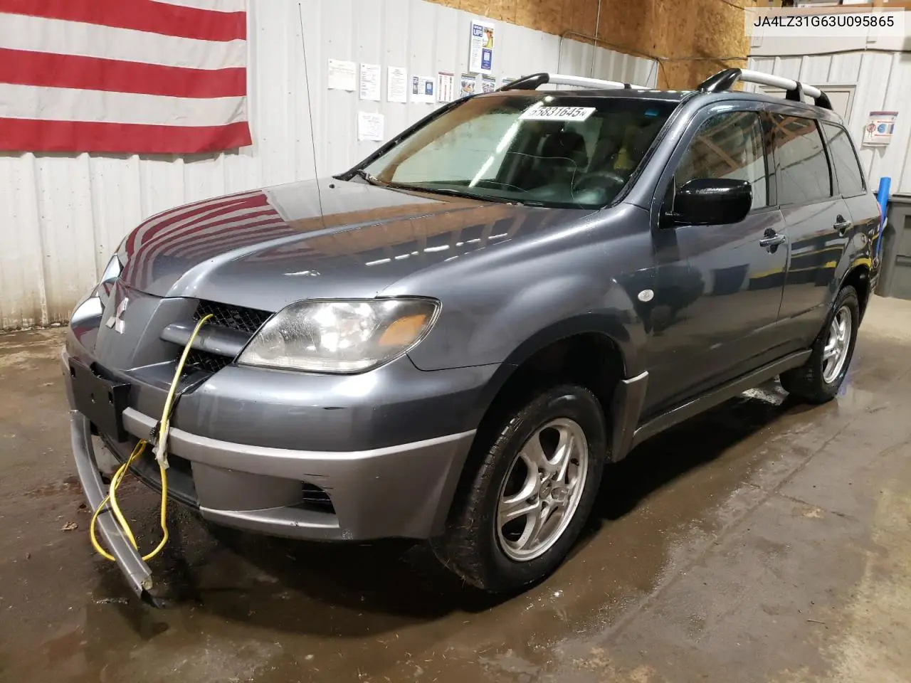2003 Mitsubishi Outlander Ls VIN: JA4LZ31G63U095865 Lot: 55831645