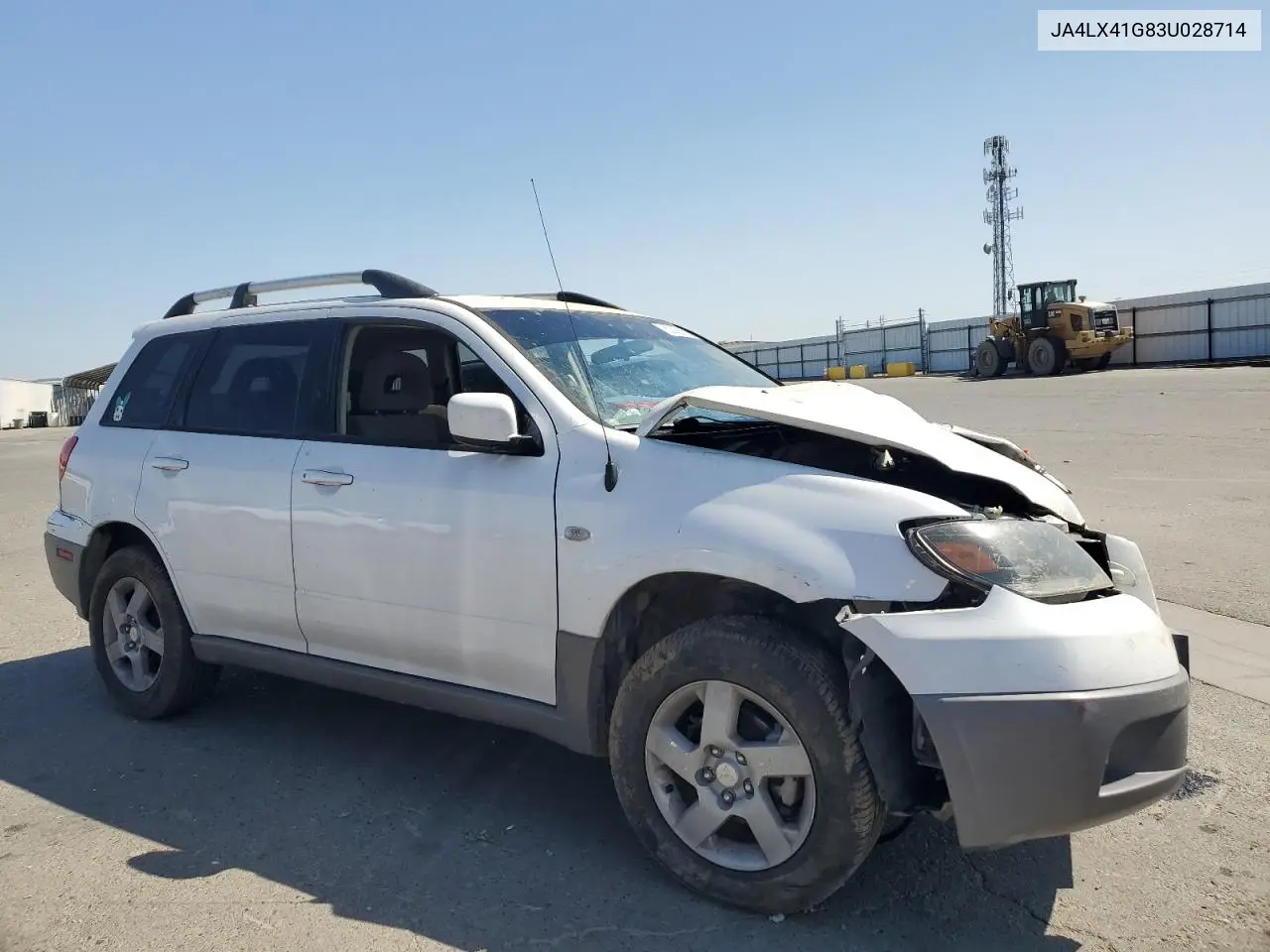2003 Mitsubishi Outlander Xls VIN: JA4LX41G83U028714 Lot: 62358625