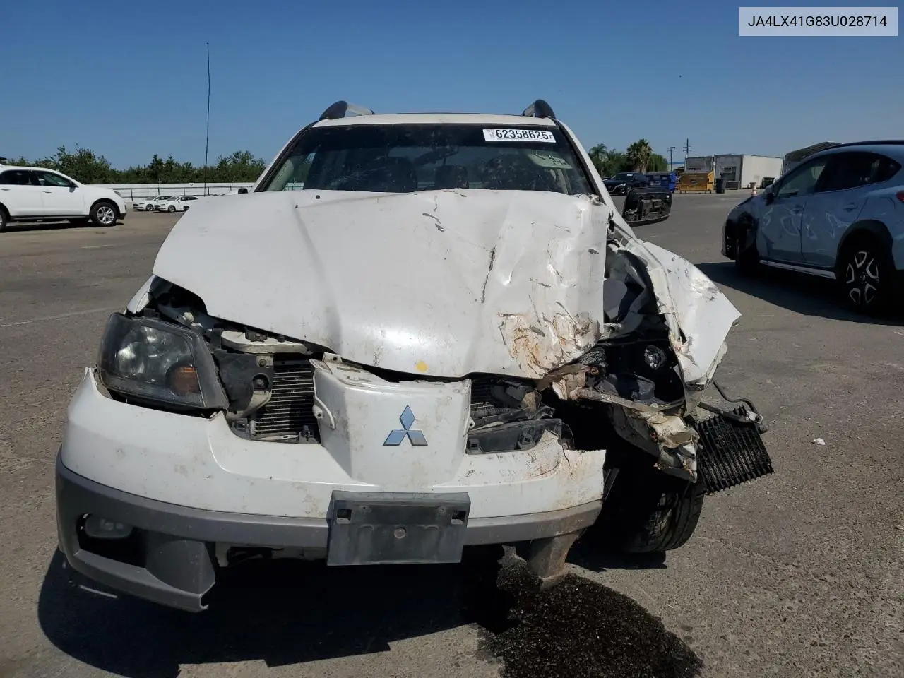 2003 Mitsubishi Outlander Xls VIN: JA4LX41G83U028714 Lot: 62358625
