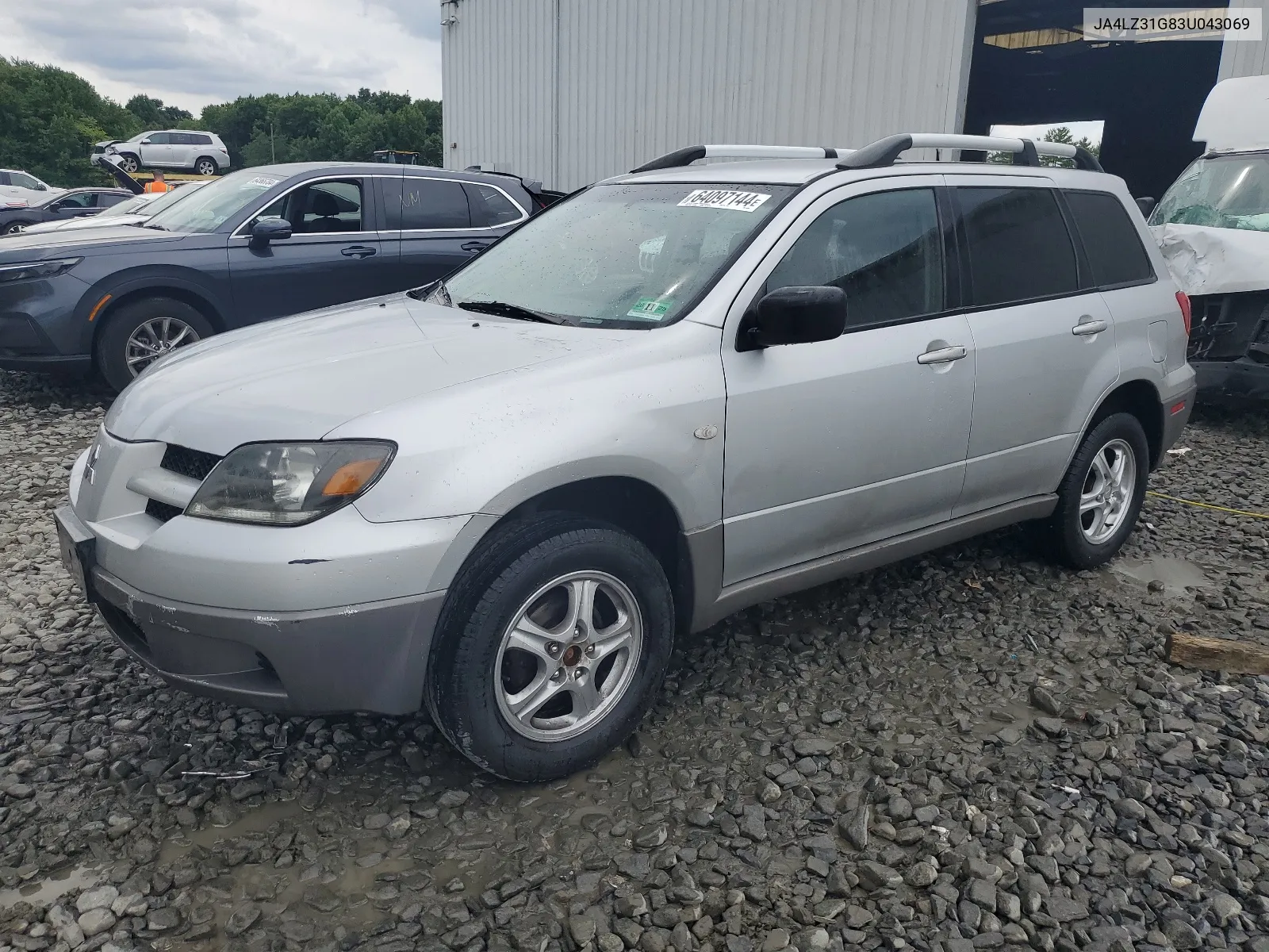 2003 Mitsubishi Outlander Ls VIN: JA4LZ31G83U043069 Lot: 64097144