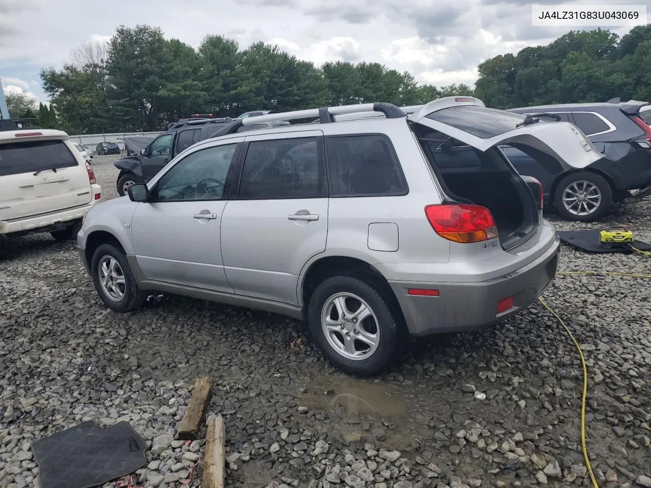 2003 Mitsubishi Outlander Ls VIN: JA4LZ31G83U043069 Lot: 64097144