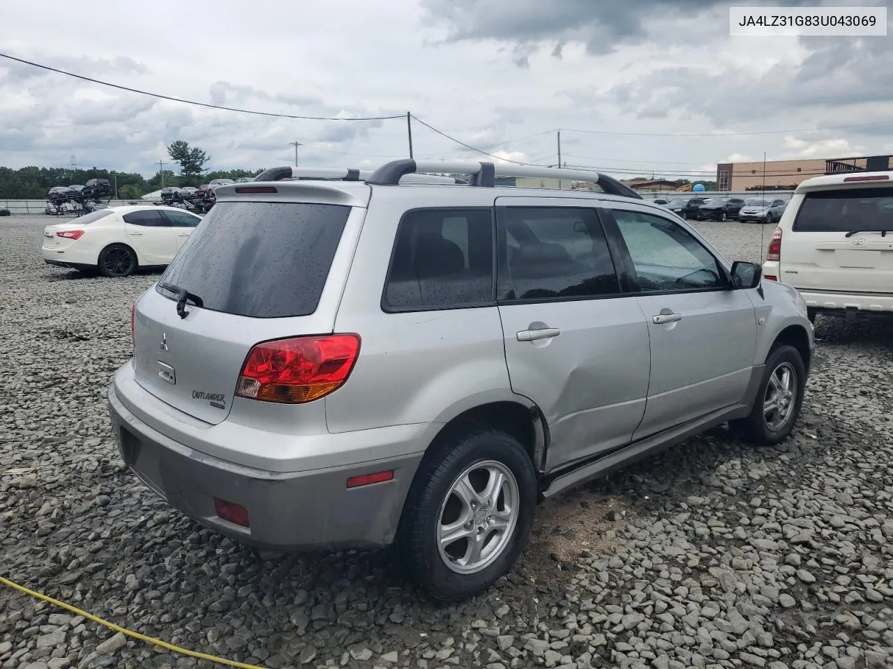 2003 Mitsubishi Outlander Ls VIN: JA4LZ31G83U043069 Lot: 64097144