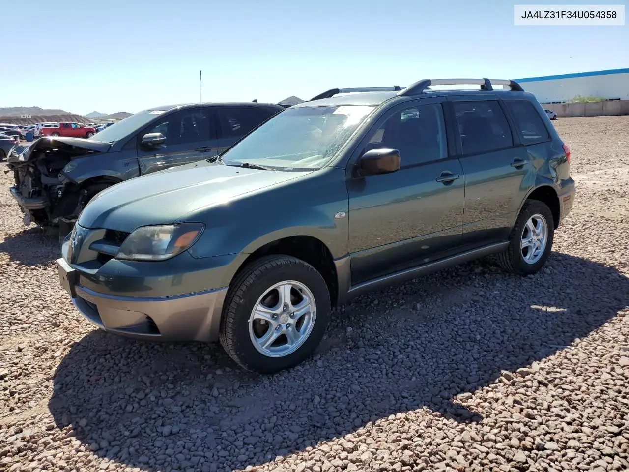 2004 Mitsubishi Outlander Ls VIN: JA4LZ31F34U054358 Lot: 54199805