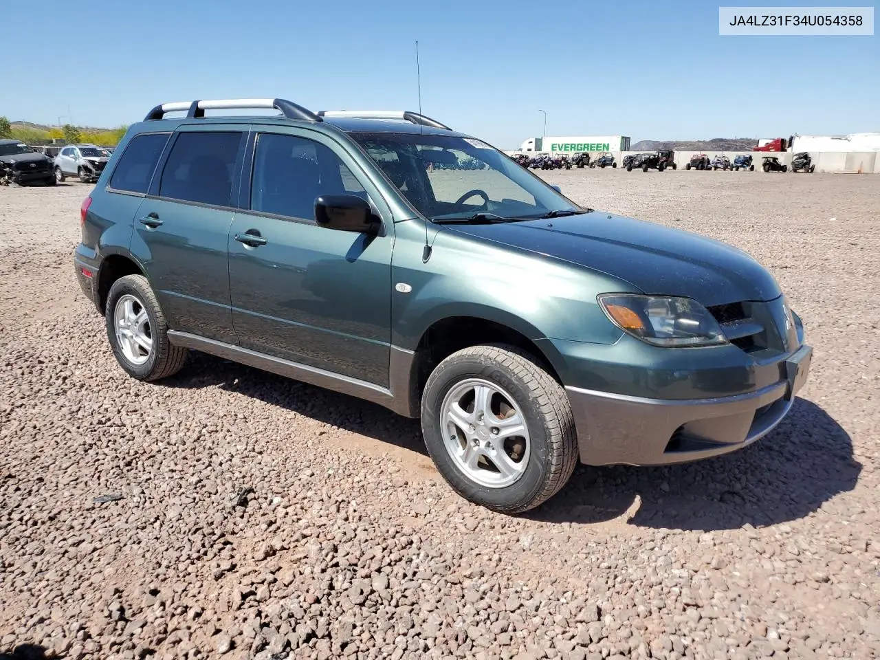 2004 Mitsubishi Outlander Ls VIN: JA4LZ31F34U054358 Lot: 54199805