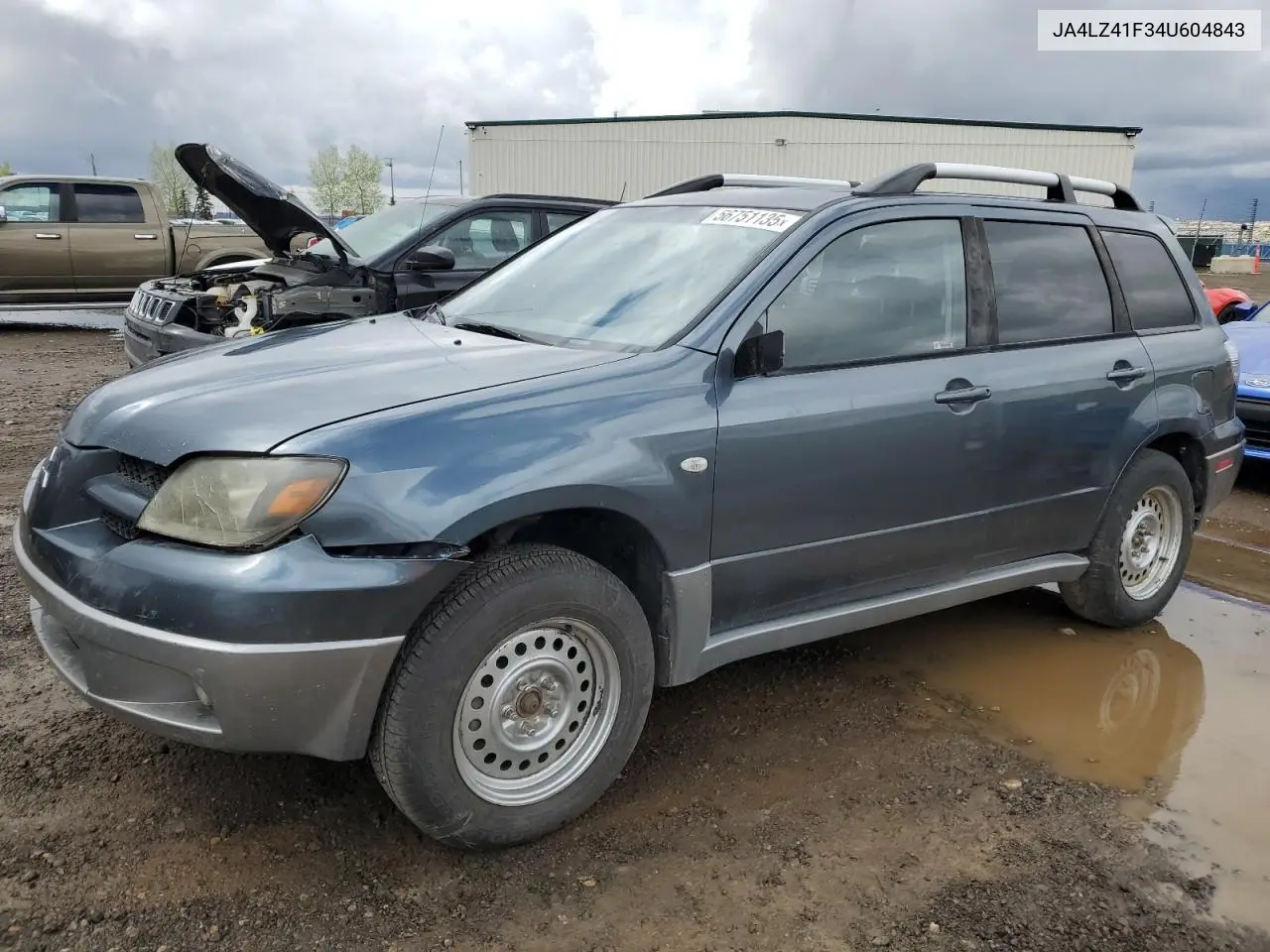 2004 Mitsubishi Outlander Xls VIN: JA4LZ41F34U604843 Lot: 56751135