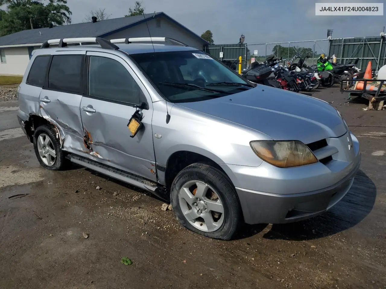 2004 Mitsubishi Outlander Xls VIN: JA4LX41F24U004823 Lot: 56857895