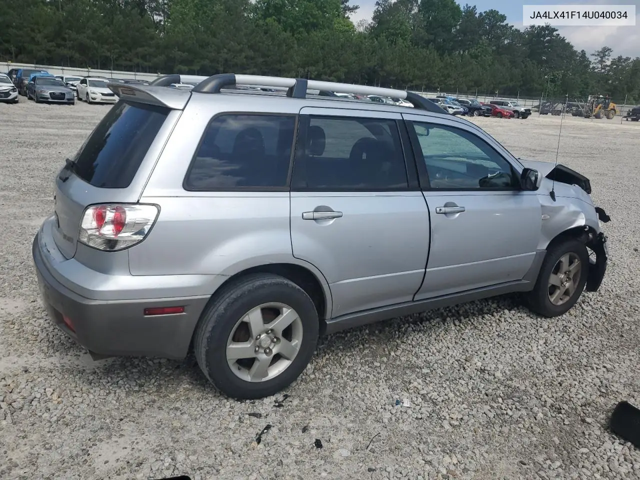 2004 Mitsubishi Outlander Xls VIN: JA4LX41F14U040034 Lot: 57223775