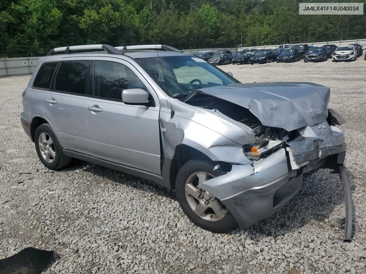 2004 Mitsubishi Outlander Xls VIN: JA4LX41F14U040034 Lot: 57223775