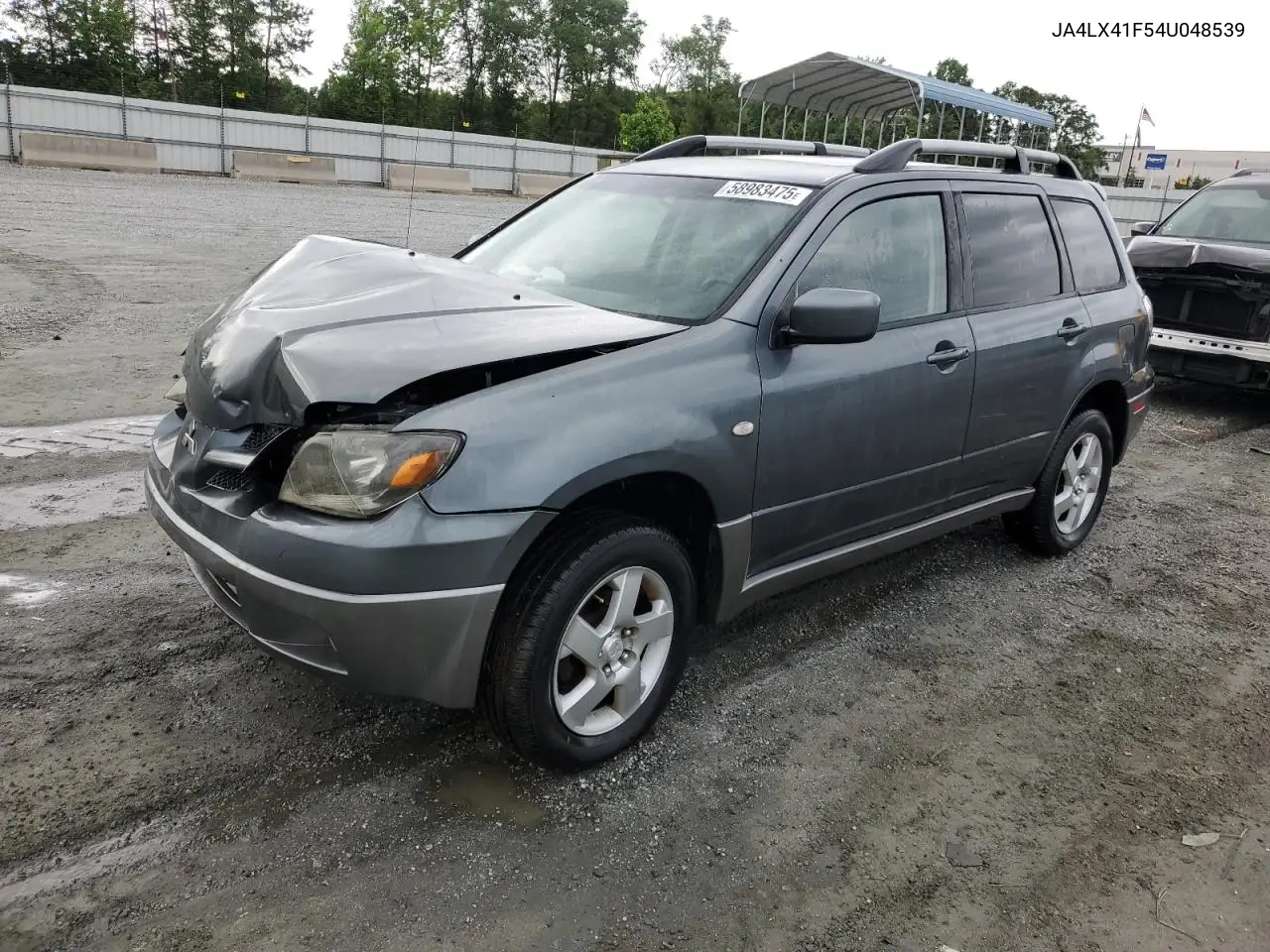 2004 Mitsubishi Outlander Xls VIN: JA4LX41F54U048539 Lot: 58983475