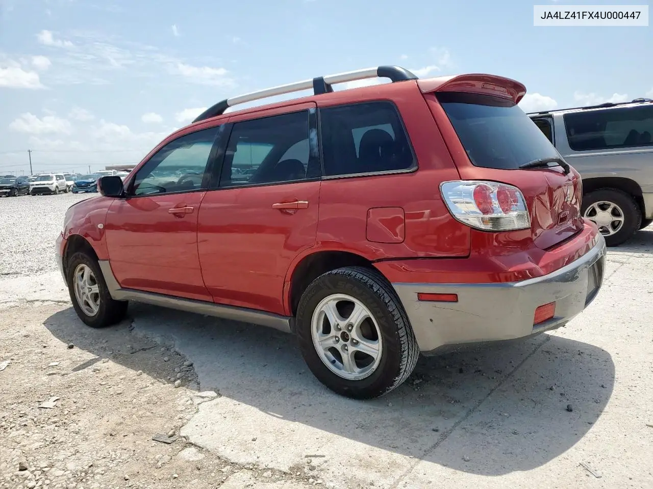 2004 Mitsubishi Outlander Xls VIN: JA4LZ41FX4U000447 Lot: 61255585