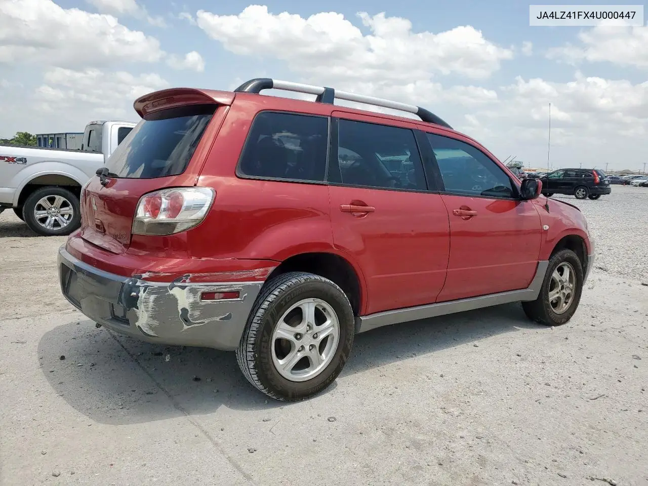 2004 Mitsubishi Outlander Xls VIN: JA4LZ41FX4U000447 Lot: 61255585