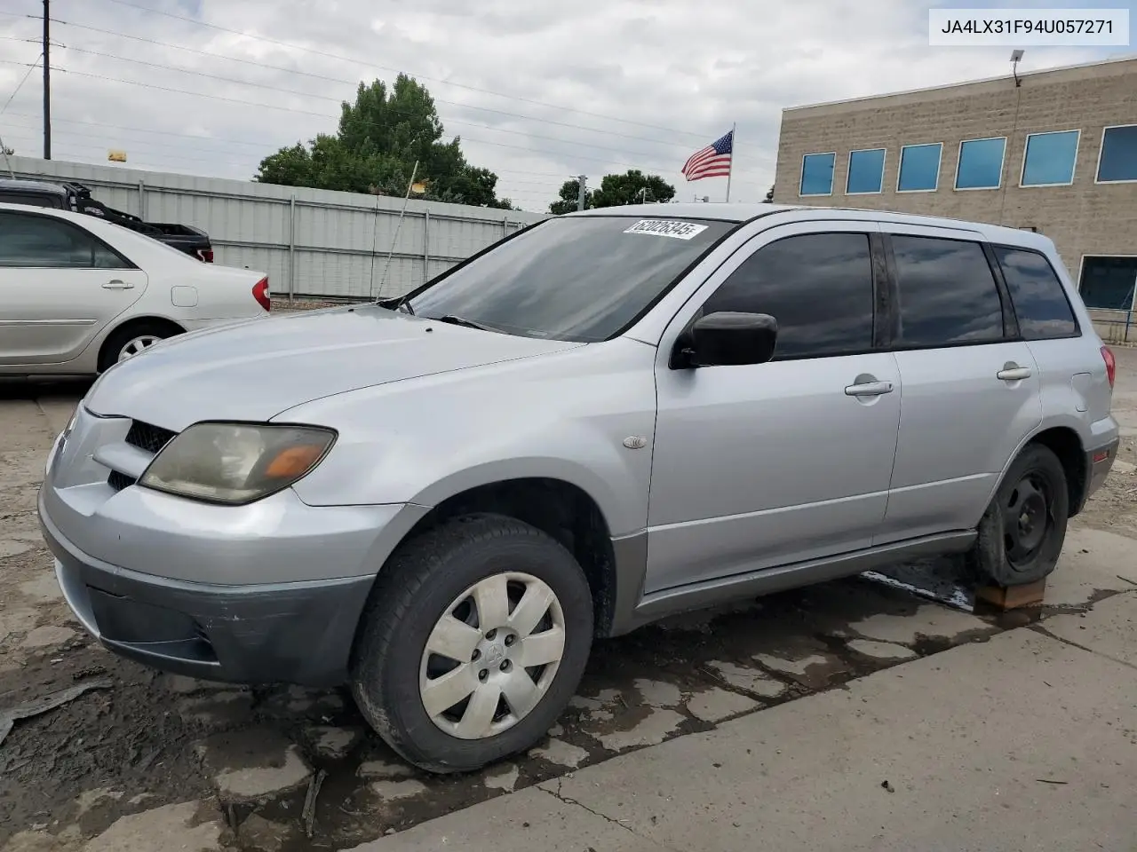2004 Mitsubishi Outlander Ls VIN: JA4LX31F94U057271 Lot: 62026345