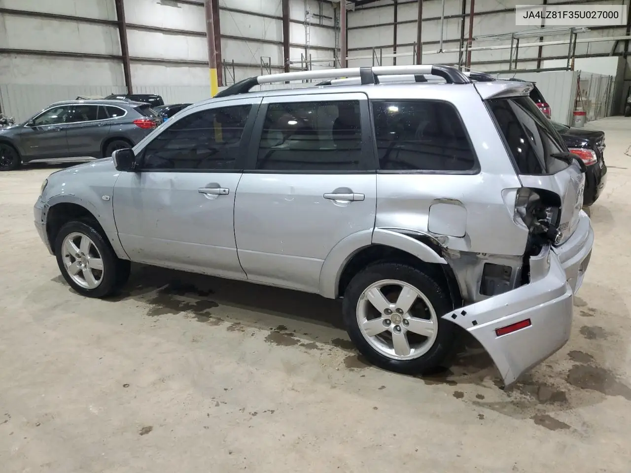 2005 Mitsubishi Outlander Limited VIN: JA4LZ81F35U027000 Lot: 51675305