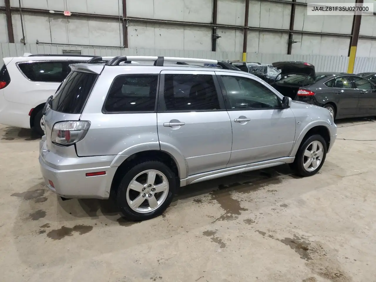 2005 Mitsubishi Outlander Limited VIN: JA4LZ81F35U027000 Lot: 51675305