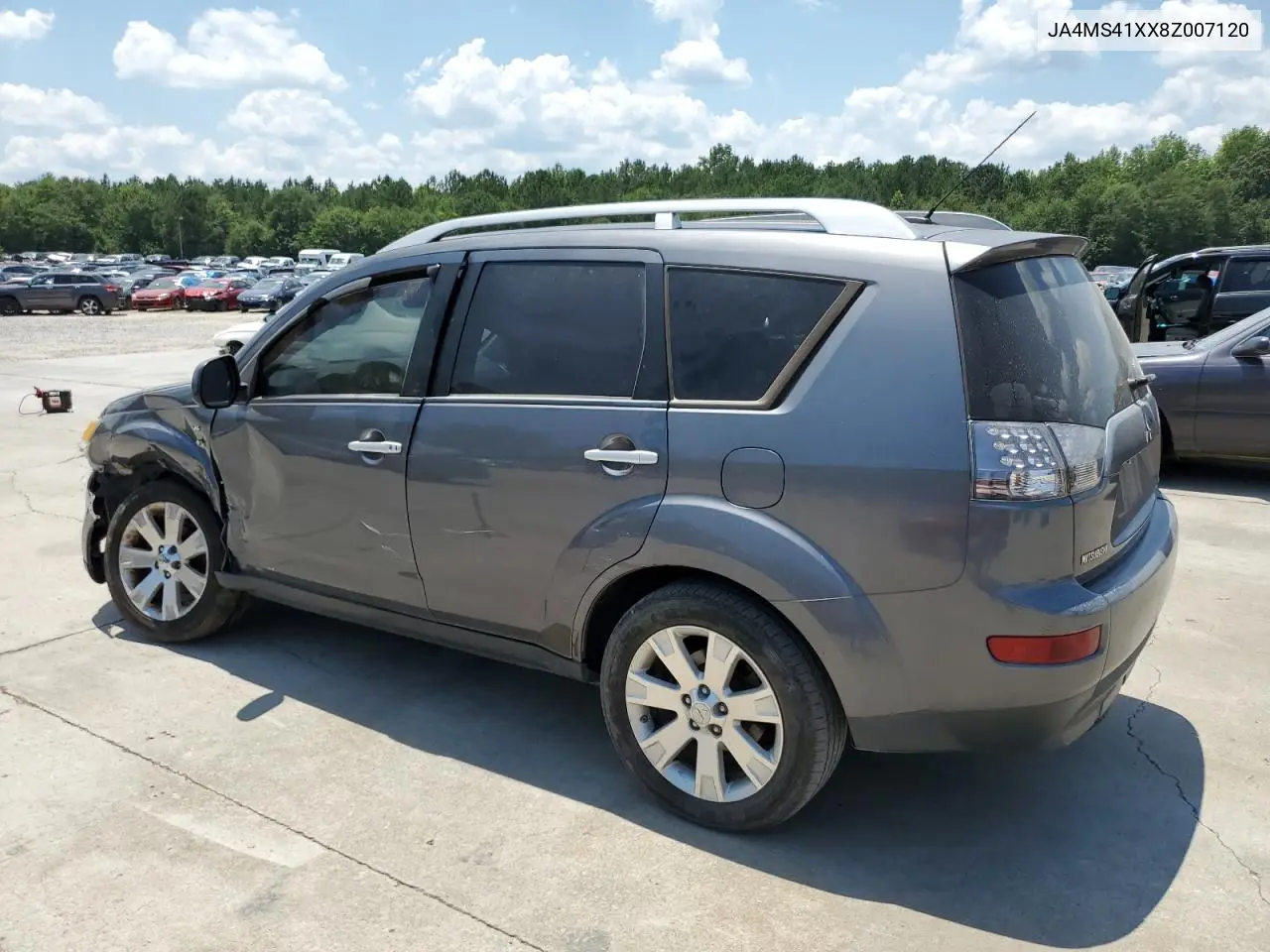 2008 Mitsubishi Outlander Xls VIN: JA4MS41XX8Z007120 Lot: 61865585