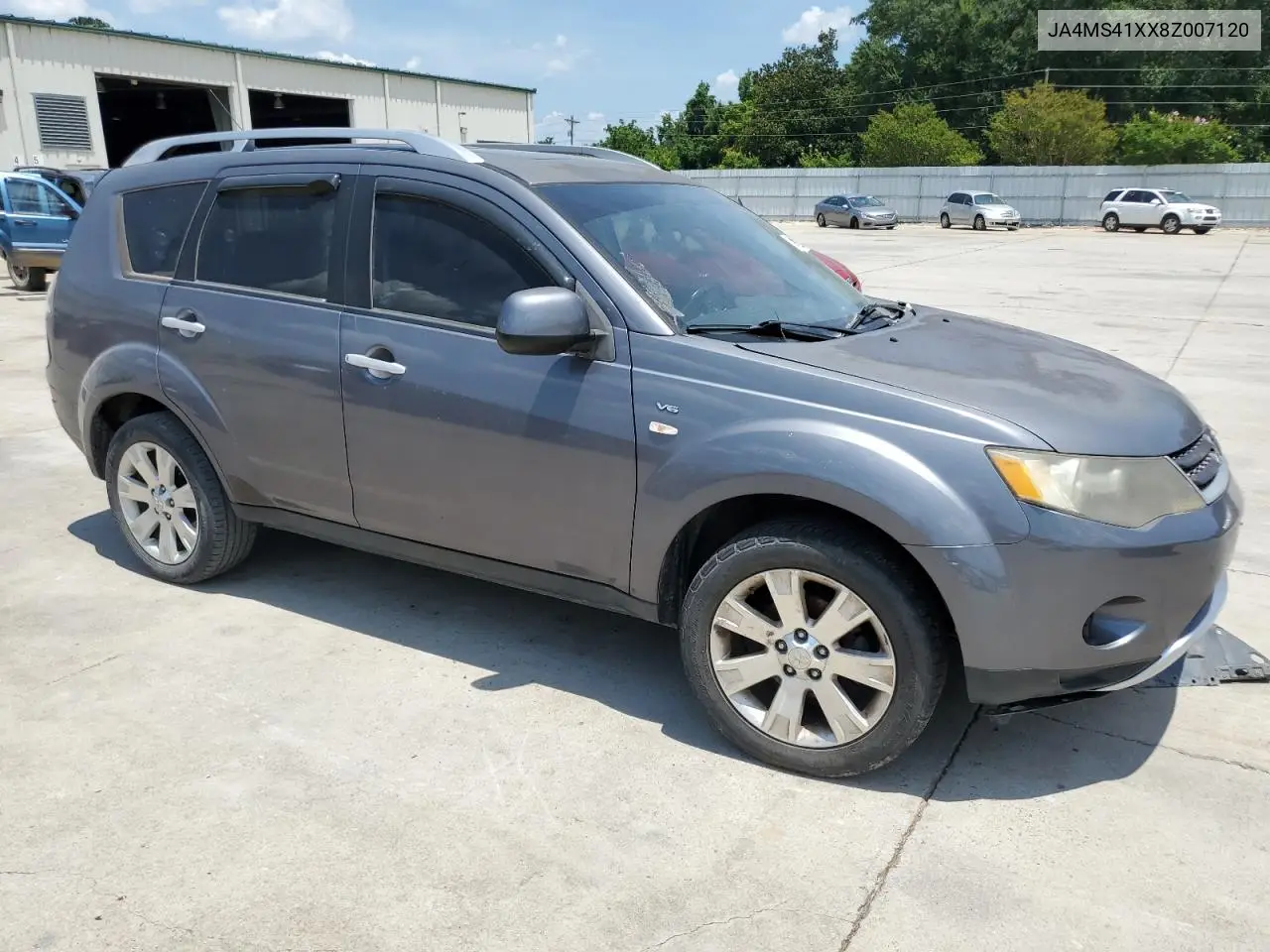 2008 Mitsubishi Outlander Xls VIN: JA4MS41XX8Z007120 Lot: 61865585