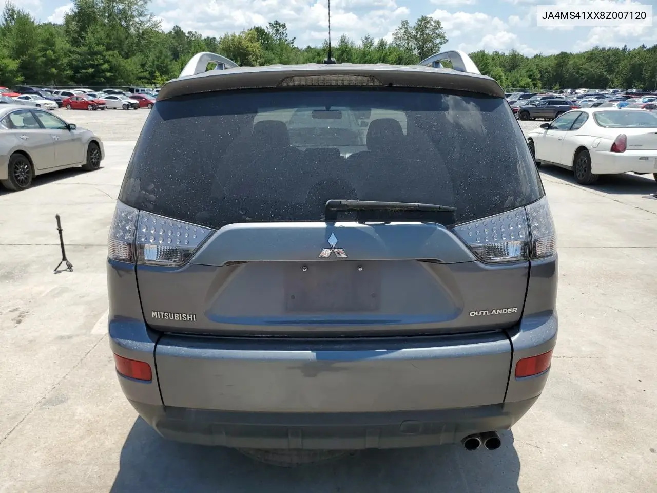 2008 Mitsubishi Outlander Xls VIN: JA4MS41XX8Z007120 Lot: 61865585