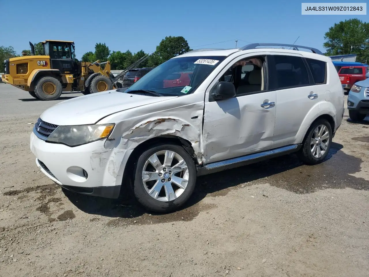 2009 Mitsubishi Outlander Se VIN: JA4LS31W09Z012843 Lot: 53261435