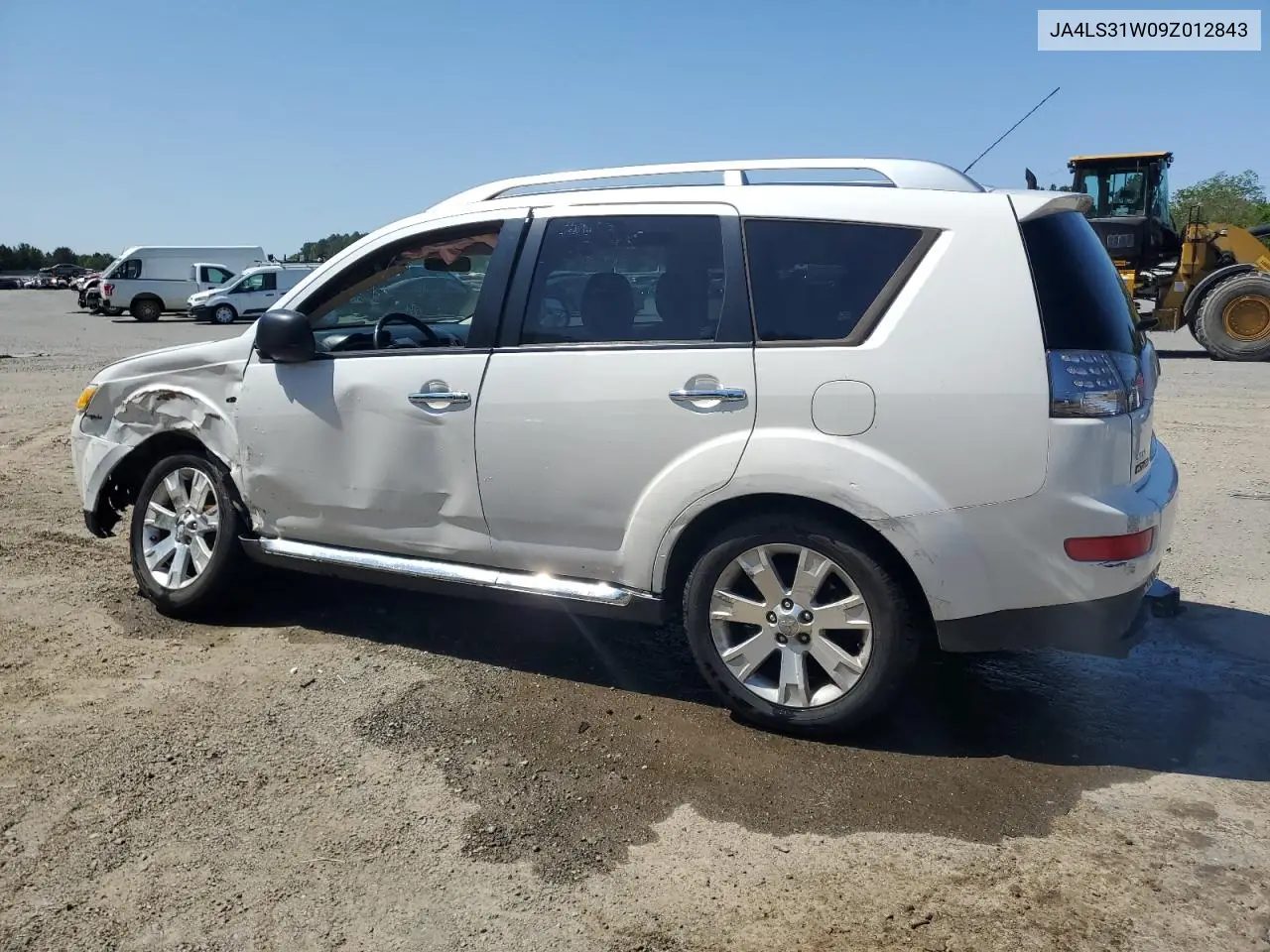 2009 Mitsubishi Outlander Se VIN: JA4LS31W09Z012843 Lot: 53261435