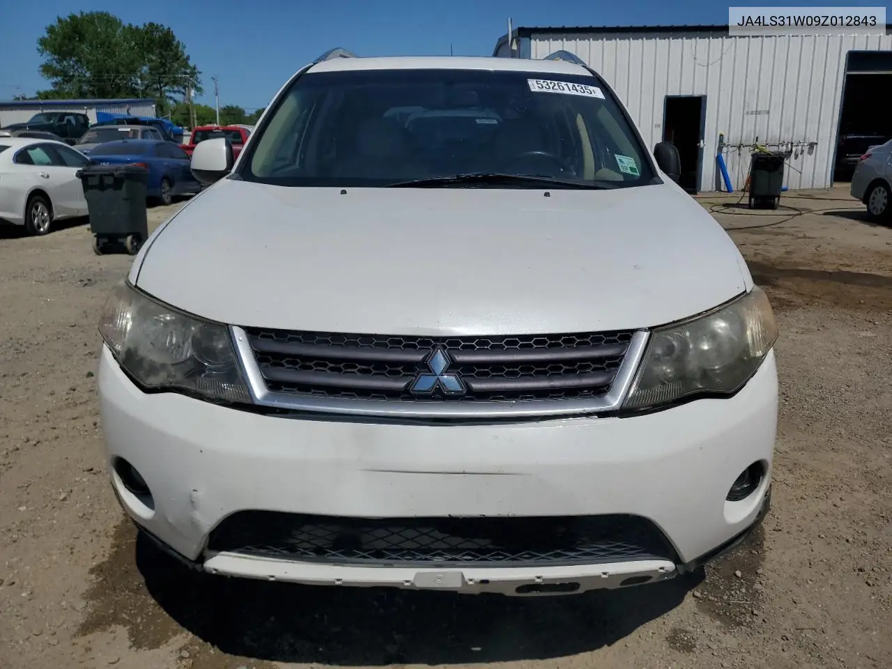 2009 Mitsubishi Outlander Se VIN: JA4LS31W09Z012843 Lot: 53261435