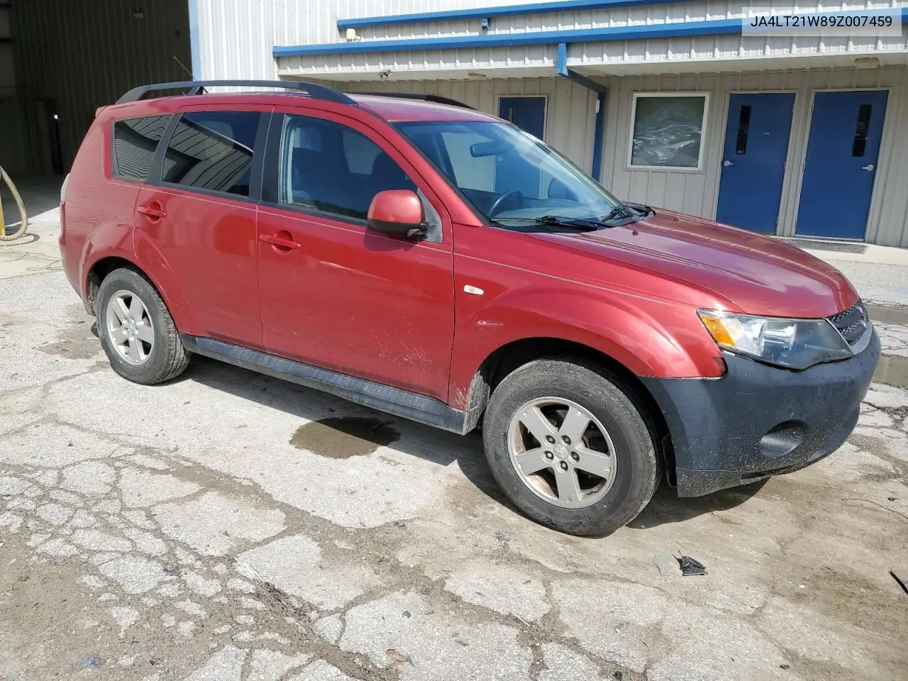 2009 Mitsubishi Outlander Es VIN: JA4LT21W89Z007459 Lot: 55044815