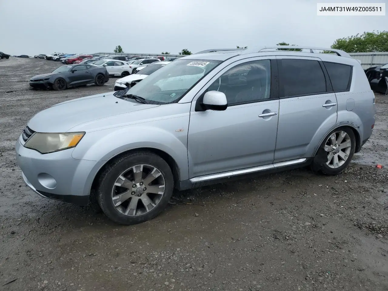 2009 Mitsubishi Outlander Se VIN: JA4MT31W49Z005511 Lot: 55869045