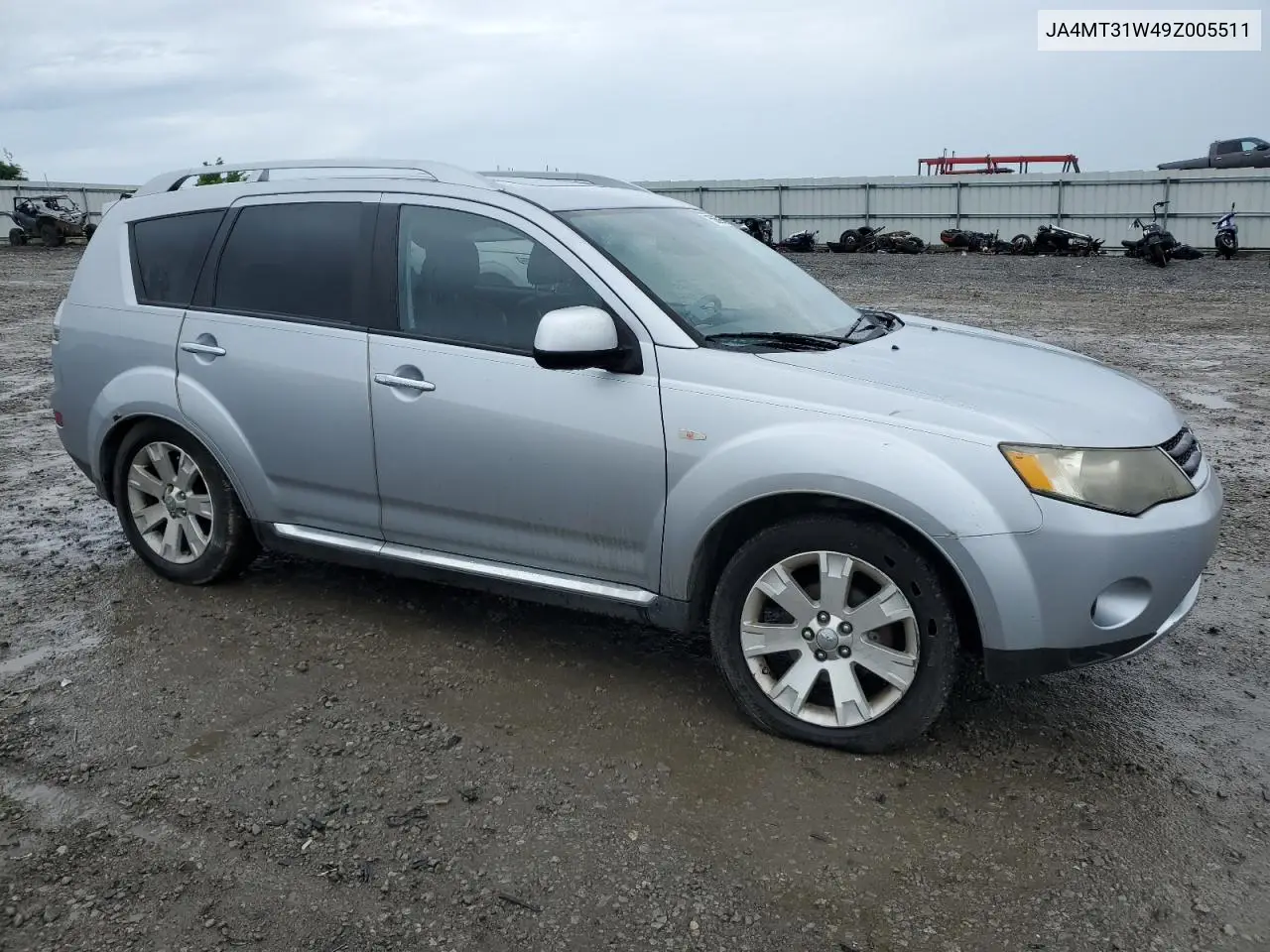2009 Mitsubishi Outlander Se VIN: JA4MT31W49Z005511 Lot: 55869045