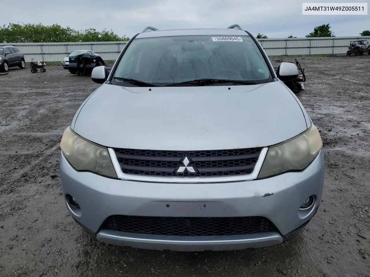 2009 Mitsubishi Outlander Se VIN: JA4MT31W49Z005511 Lot: 55869045