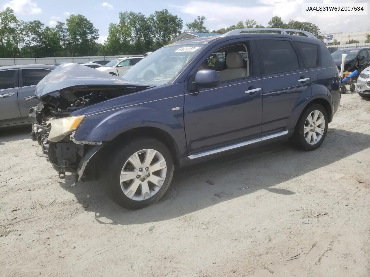 2009 Mitsubishi Outlander Se VIN: JA4LS31W69Z007534 Lot: 60074955