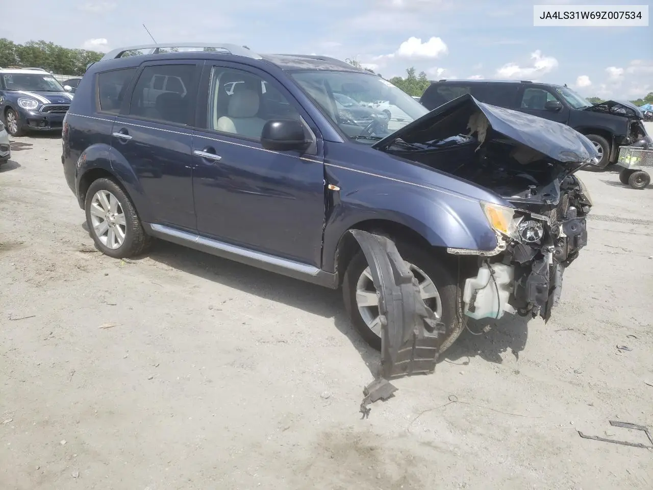 2009 Mitsubishi Outlander Se VIN: JA4LS31W69Z007534 Lot: 60074955