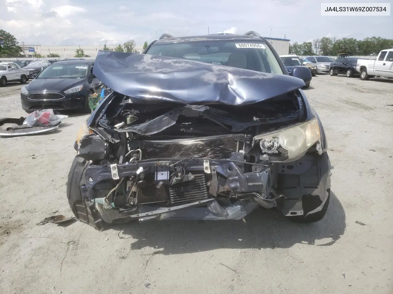 2009 Mitsubishi Outlander Se VIN: JA4LS31W69Z007534 Lot: 60074955