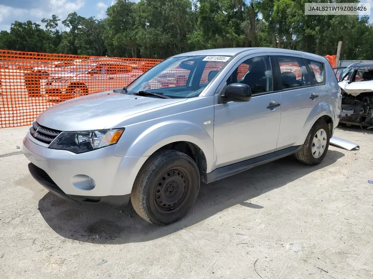 2009 Mitsubishi Outlander Es VIN: JA4LS21W19Z005426 Lot: 60615005