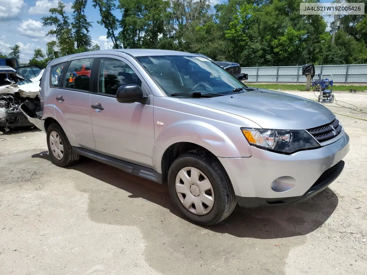 2009 Mitsubishi Outlander Es VIN: JA4LS21W19Z005426 Lot: 60615005