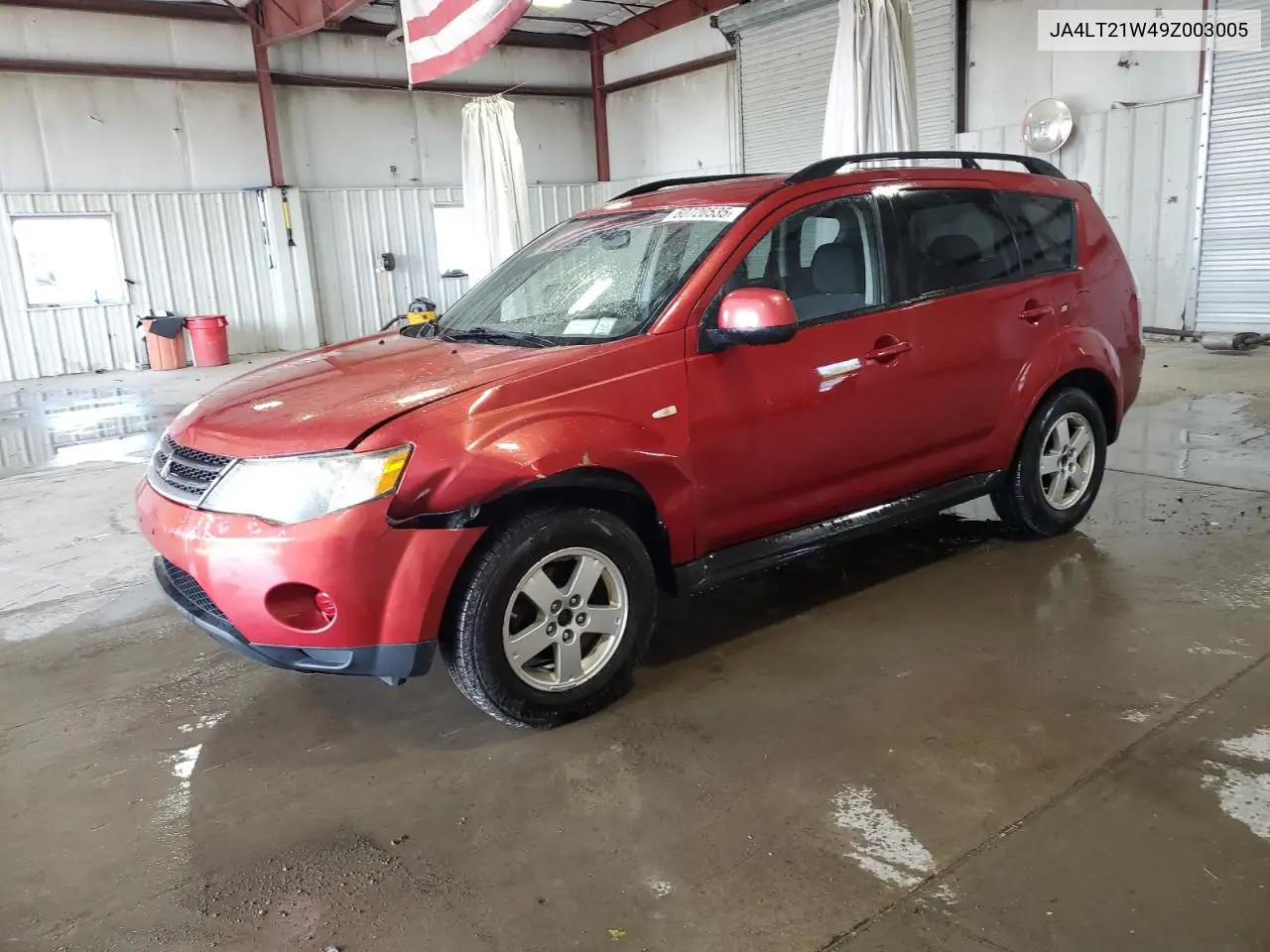 2009 Mitsubishi Outlander Es VIN: JA4LT21W49Z003005 Lot: 60720535