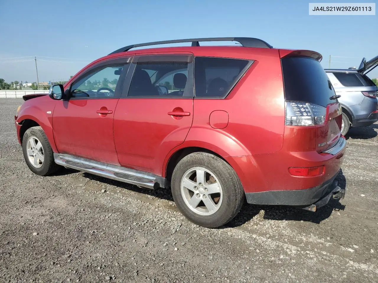 2009 Mitsubishi Outlander Es VIN: JA4LS21W29Z601113 Lot: 61722325