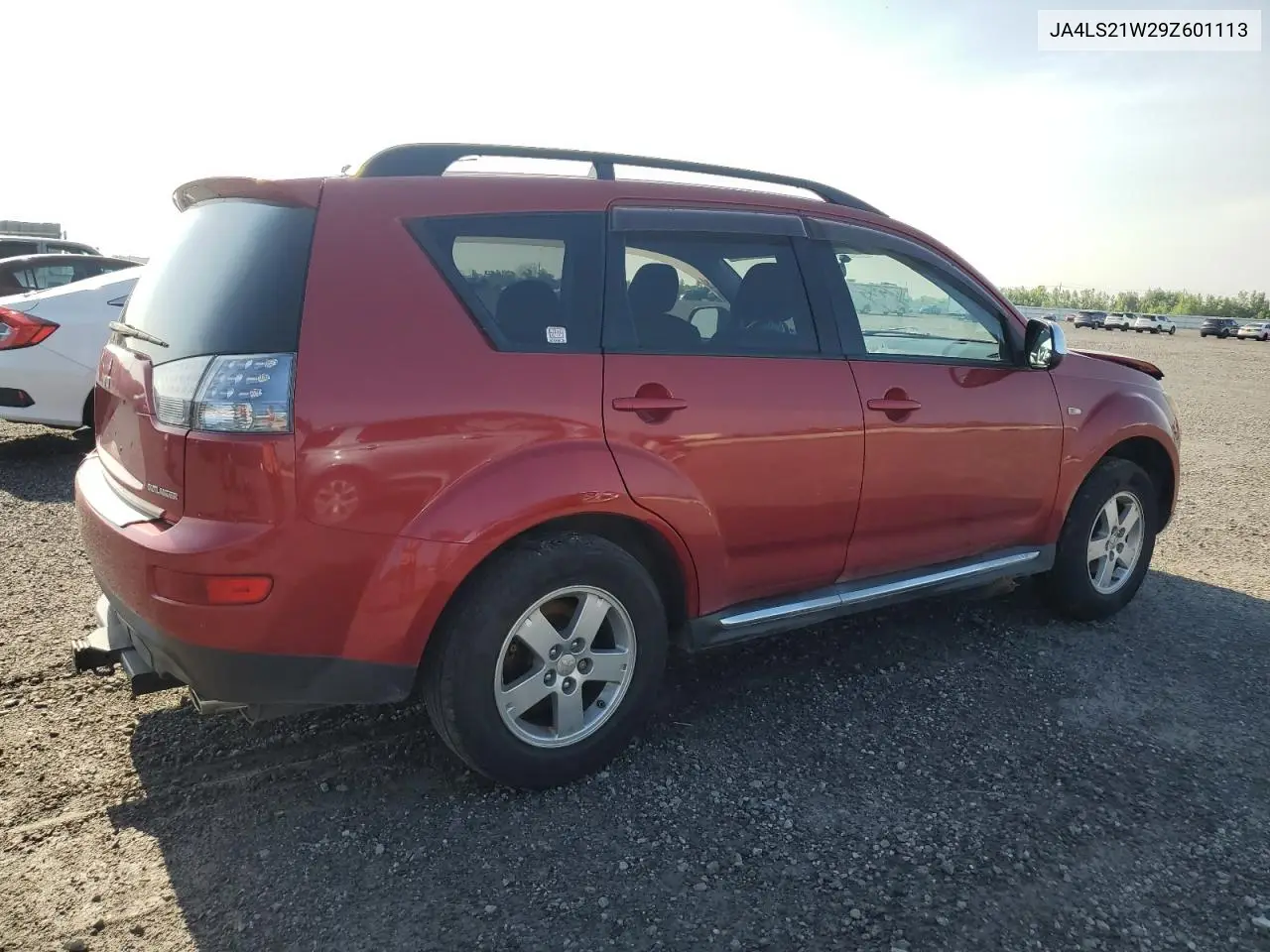 2009 Mitsubishi Outlander Es VIN: JA4LS21W29Z601113 Lot: 61722325
