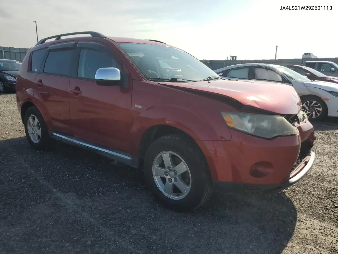 2009 Mitsubishi Outlander Es VIN: JA4LS21W29Z601113 Lot: 61722325