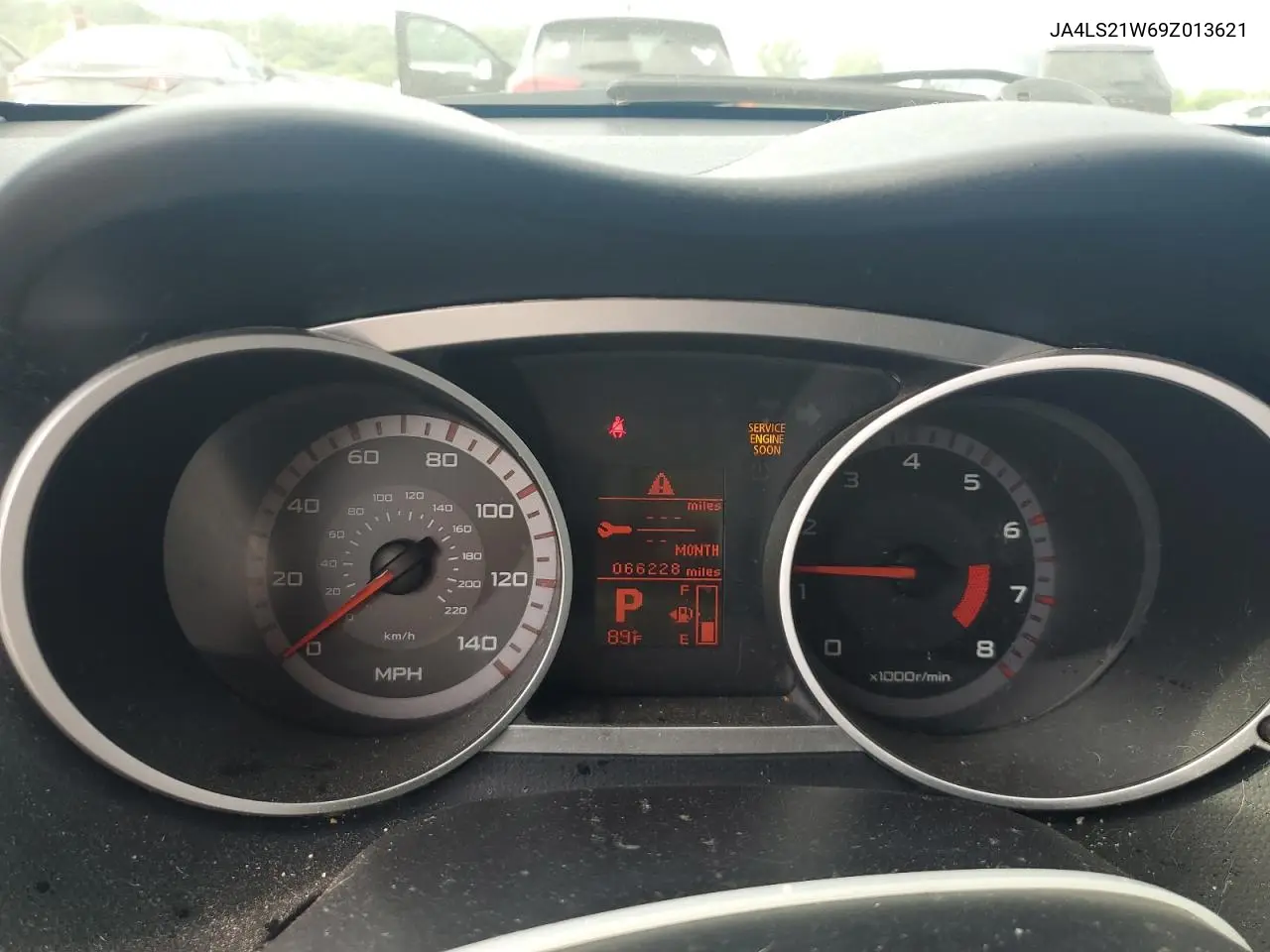 2009 Mitsubishi Outlander Es VIN: JA4LS21W69Z013621 Lot: 62653055